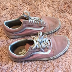 Pink vans women’s 9